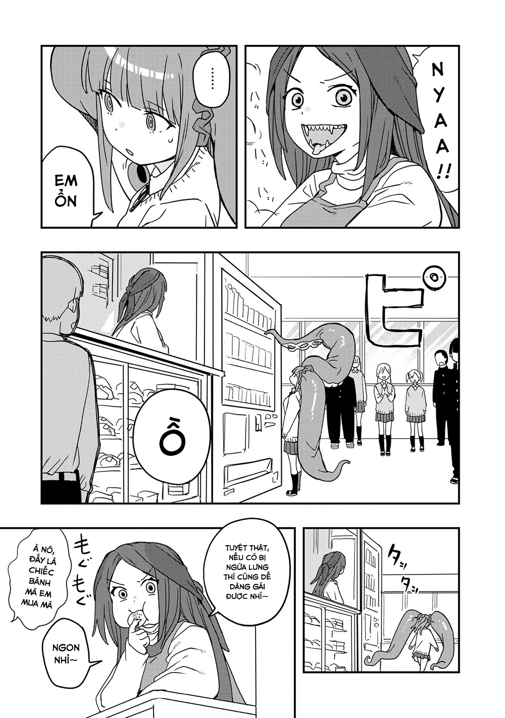 Không thể thoát khỏi Mizudako-chan!: Chapter 4