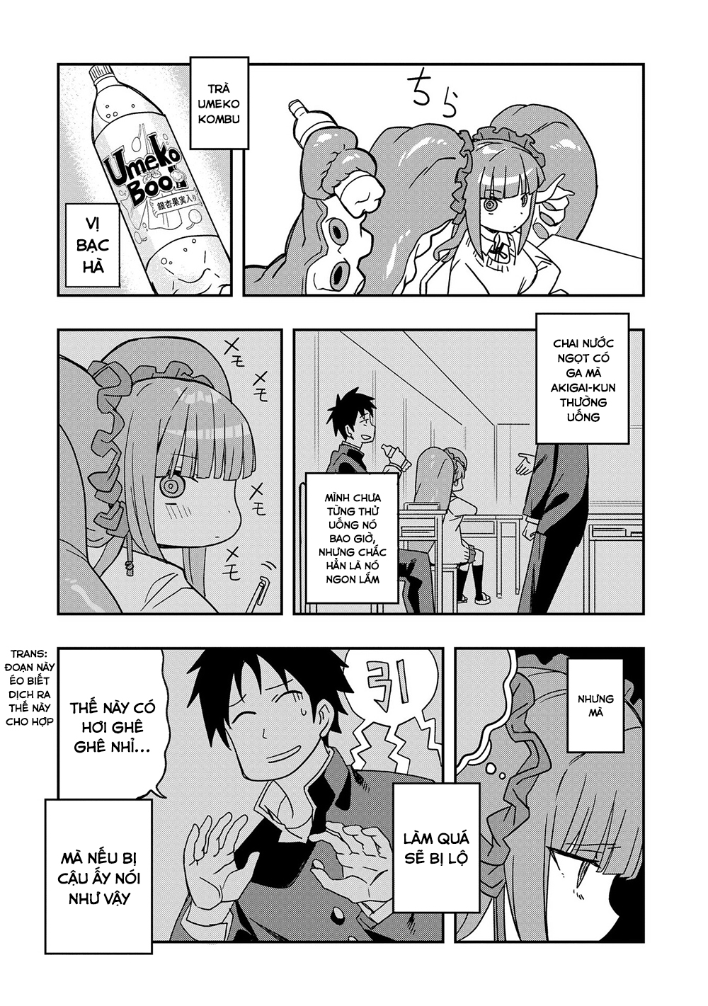Không thể thoát khỏi Mizudako-chan!: Chapter 4