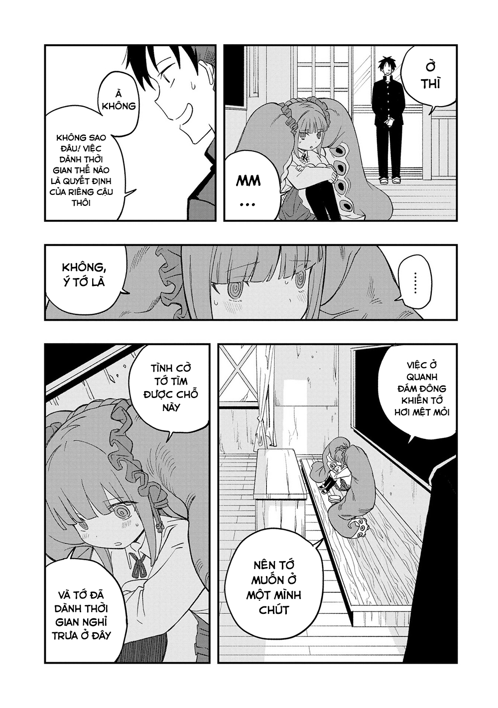 Không thể thoát khỏi Mizudako-chan!: Chapter 5