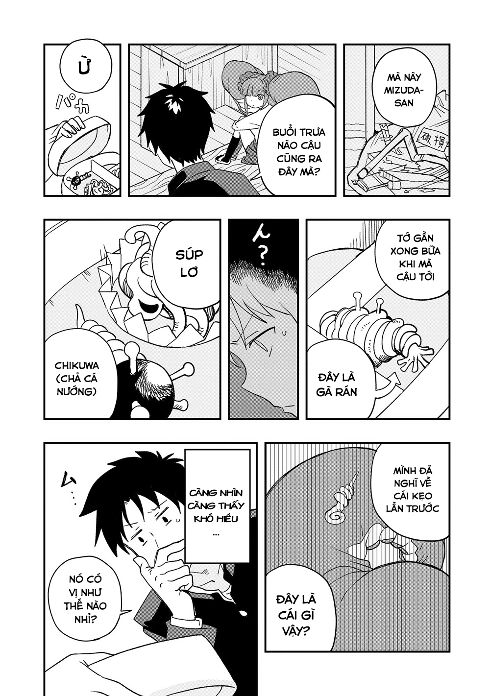 Không thể thoát khỏi Mizudako-chan!: Chapter 5