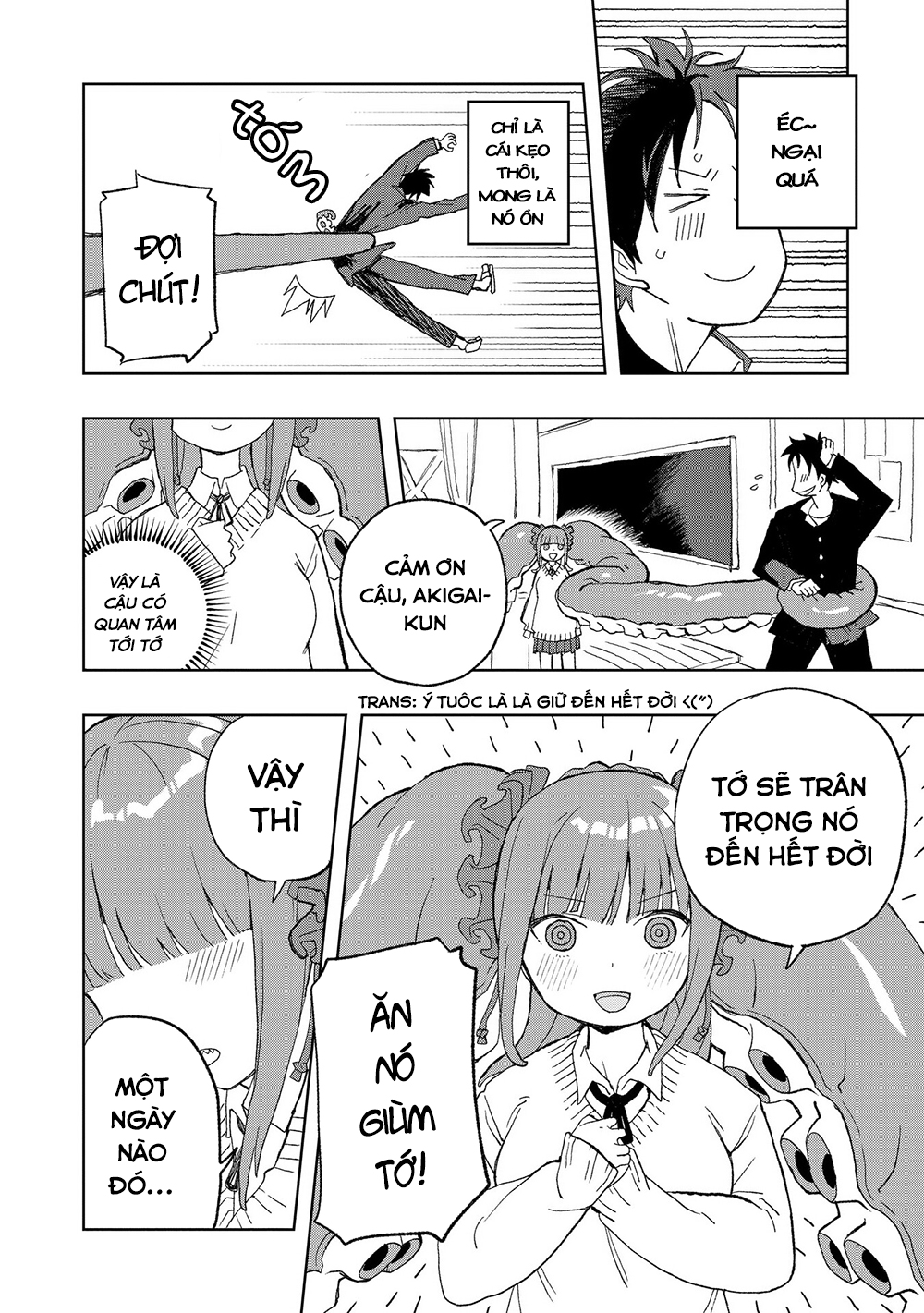 Không thể thoát khỏi Mizudako-chan!: Chapter 6