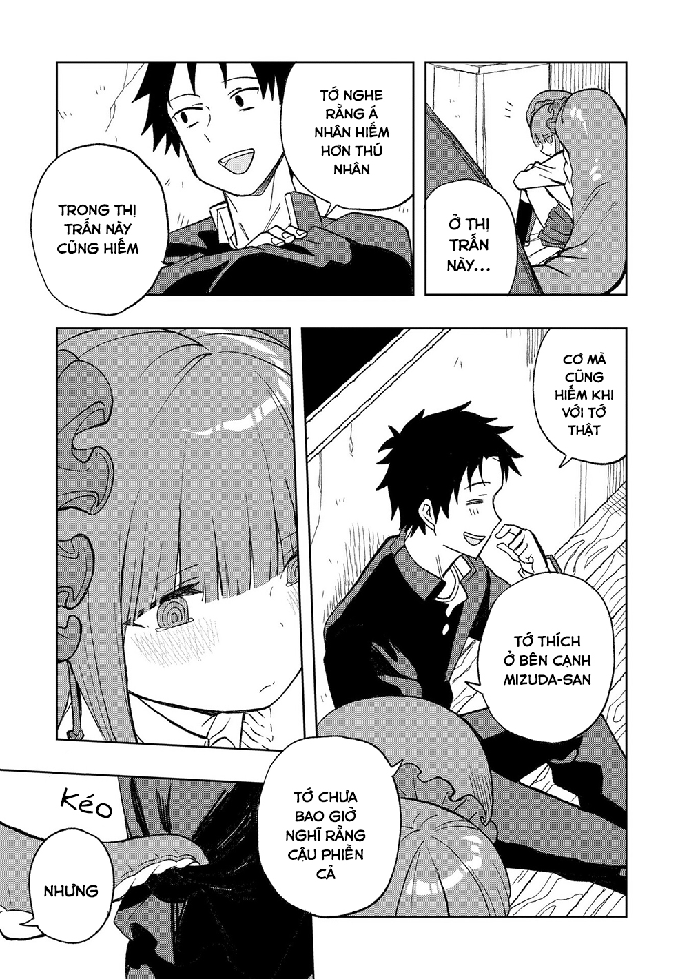 Không thể thoát khỏi Mizudako-chan!: Chapter 6