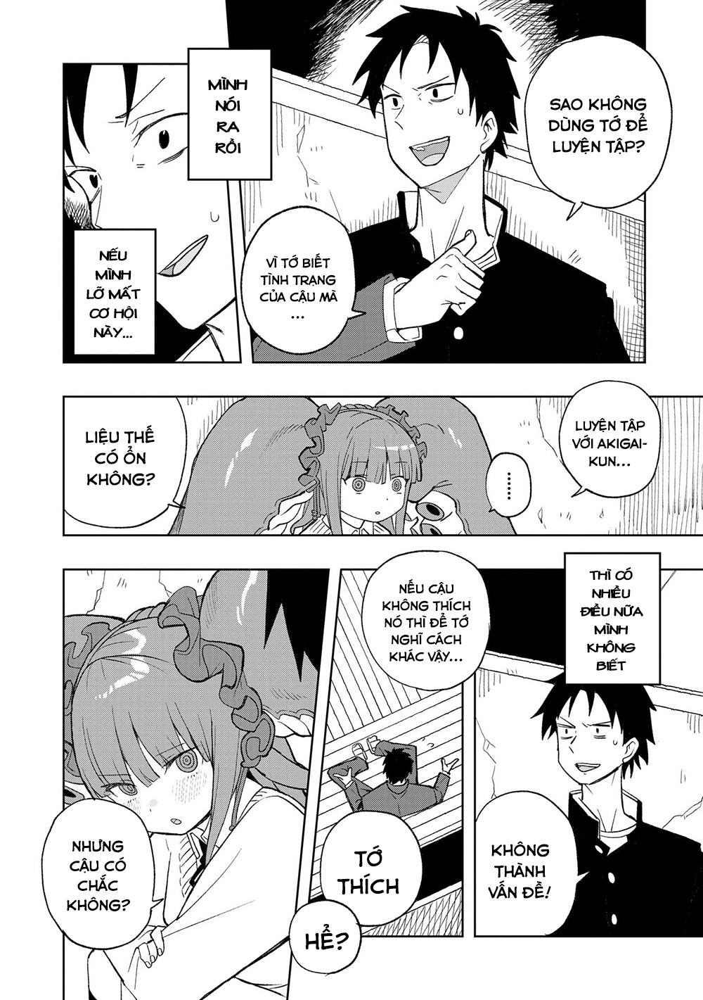 Không thể thoát khỏi Mizudako-chan!: Chapter 6