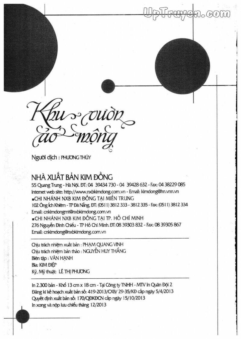Khu Vườn Ảo Mộng: Chapter 5