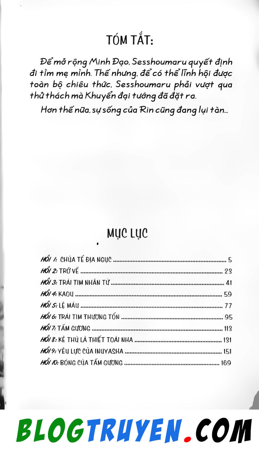 Khuyển Dạ Xoa: Chapter 48.1