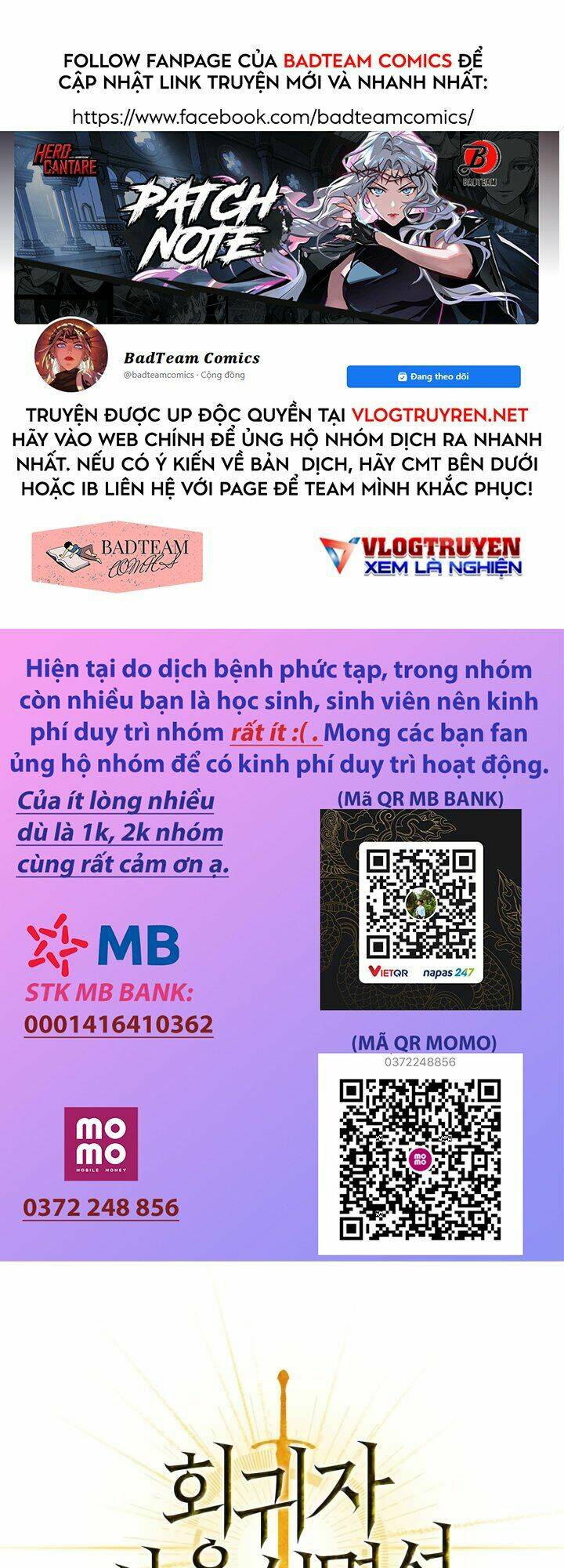 Kí Sự Hồi Quy: Chapter 9