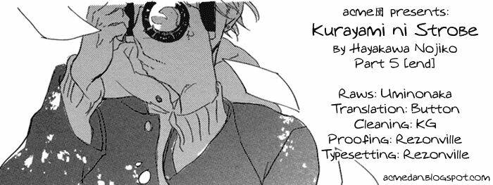 Kurayami Ni Strobe: Chapter 5
