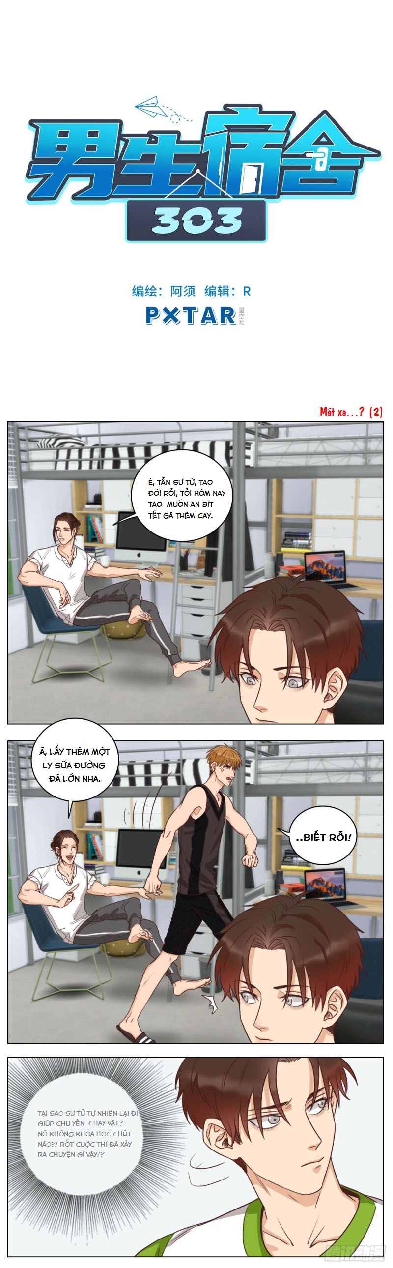 Ký Túc Xá Nam Phòng 303: Chapter 1