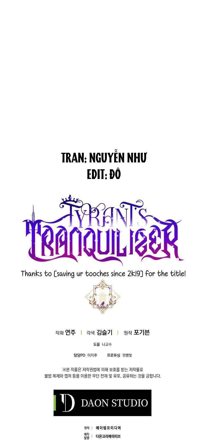 Liều Thuốc An Thần Của Bạo Chúa: Chapter 8