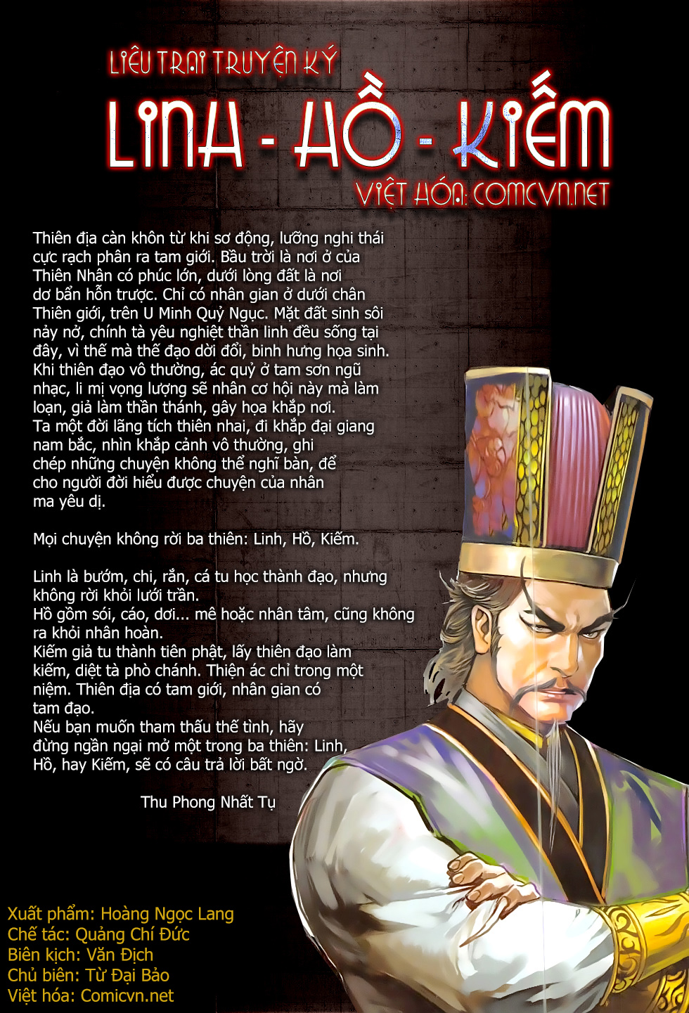 Linh Hồ Kiếm (Liêu Trai): Chapter 0