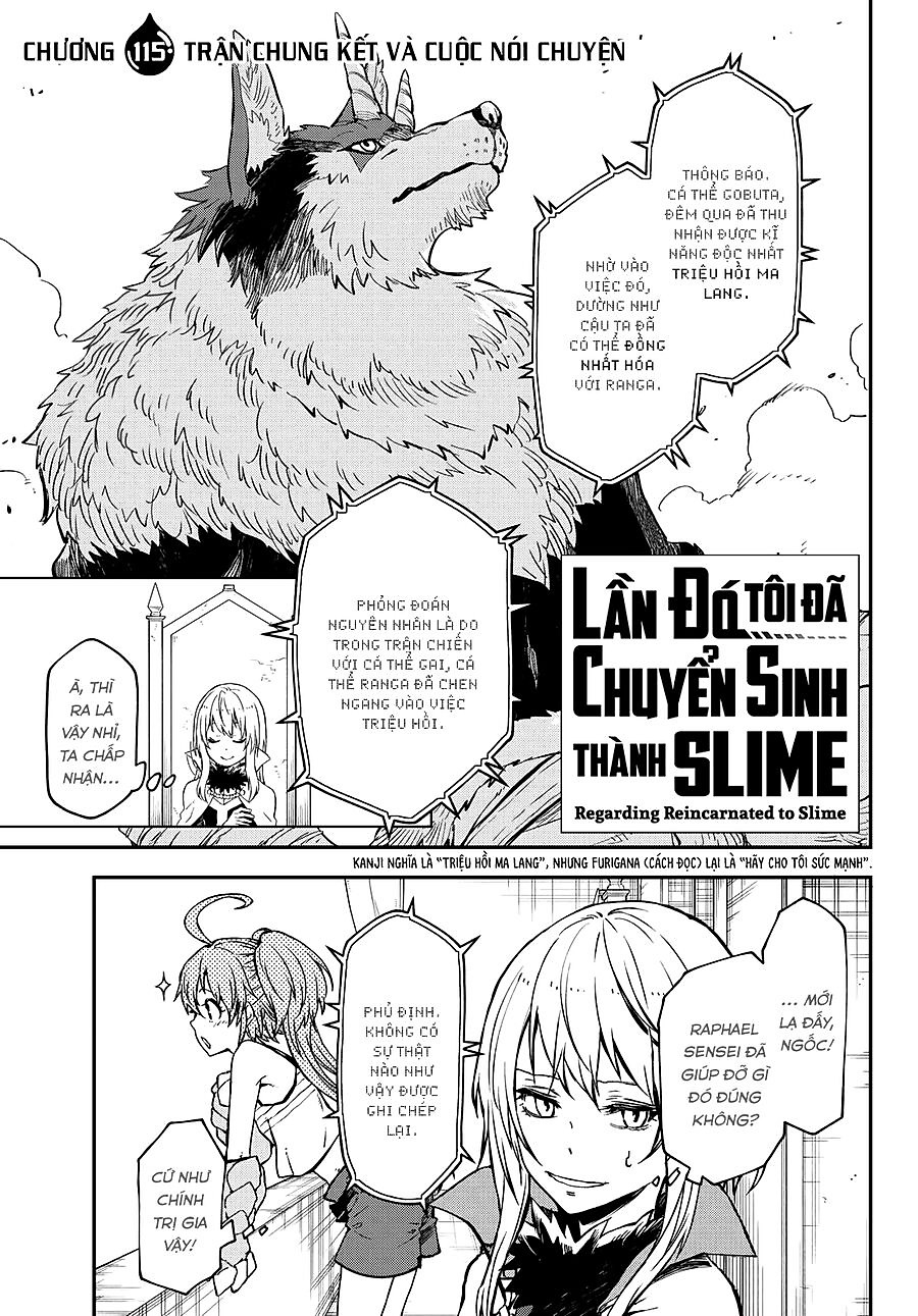 Lúc Đó, Tôi Đã Chuyển Sinh Thành Slime: Chapter 115