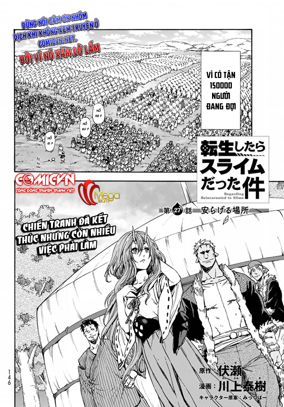 Lúc Đó, Tôi Đã Chuyển Sinh Thành Slime: Chapter 27