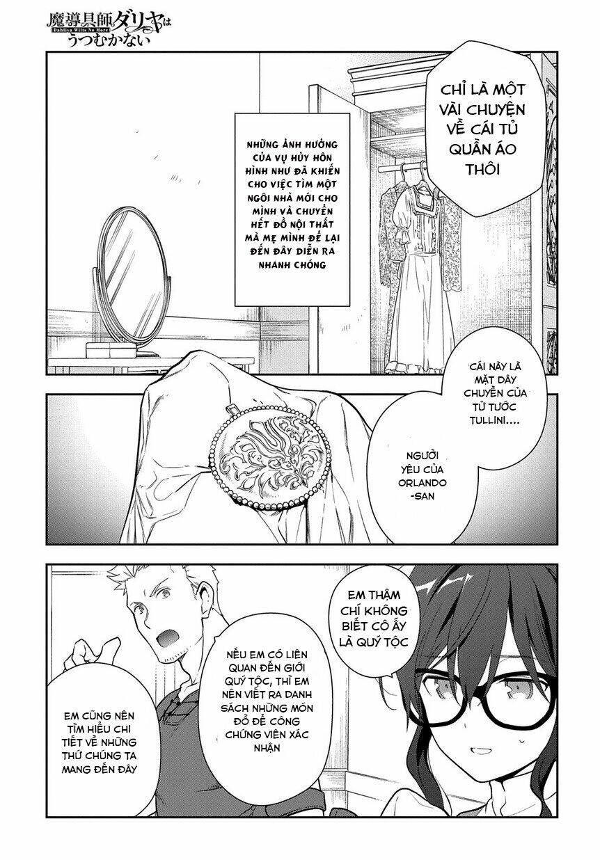 Madougushi Dahliya Wa Utsumukanai ~Kyou Kara Jiyuu Na Shokunin Life~ Vol 1: Chapter 3