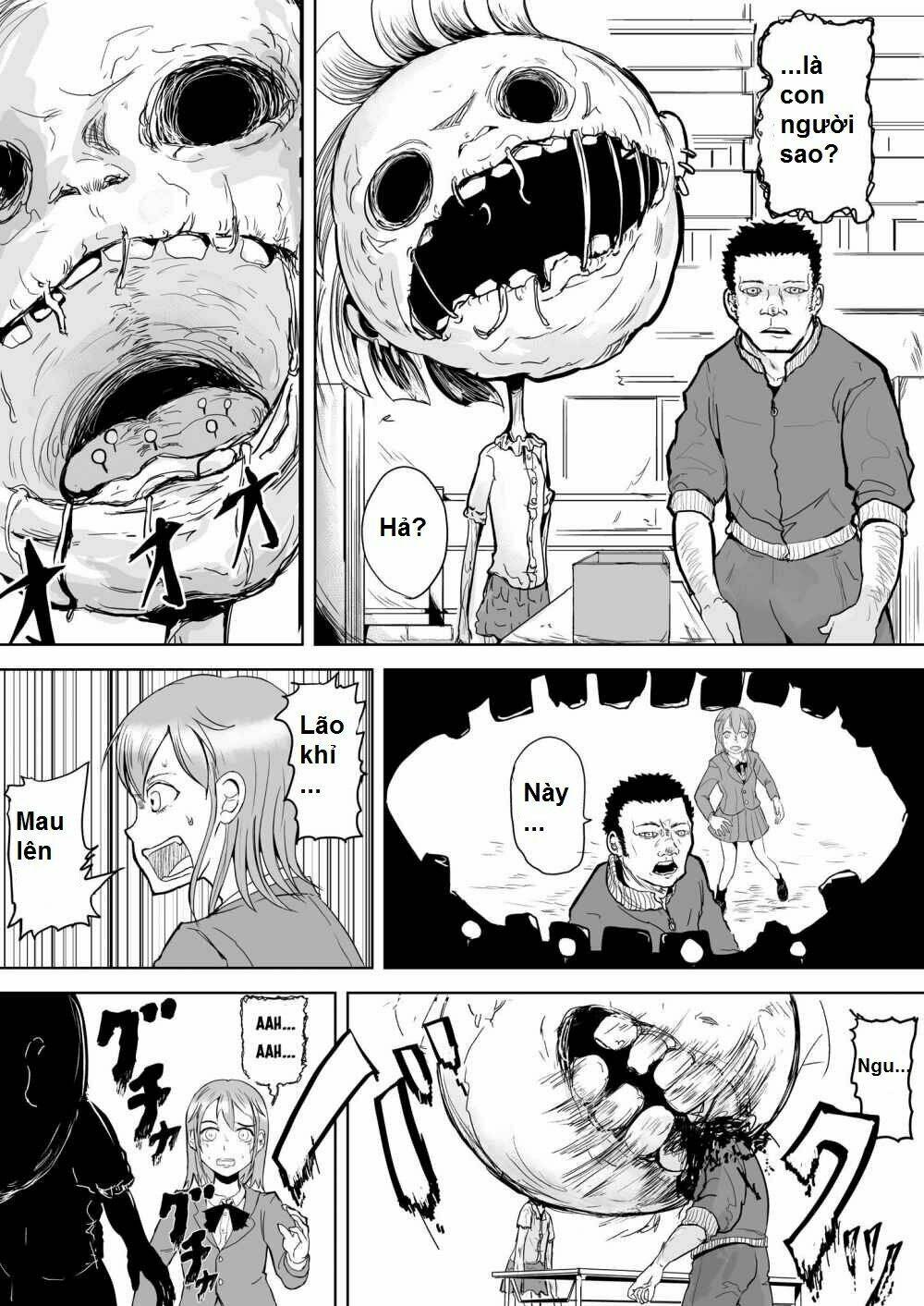 Manga Về Giáo Viên Thể Dục Lẽ Ra Phải Chết Đầu Phim Kinh Dị: Chapter 1