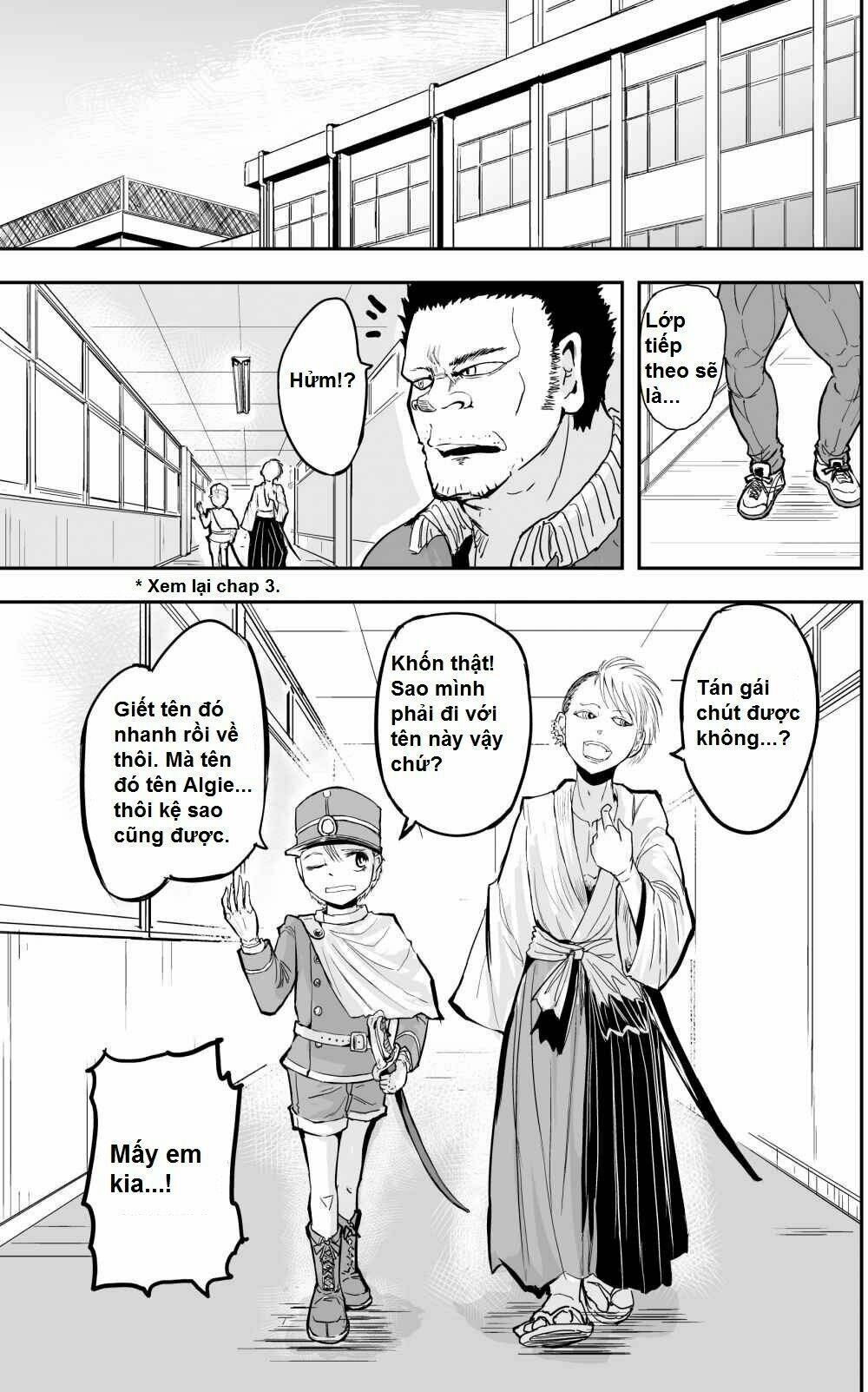 Manga Về Giáo Viên Thể Dục Lẽ Ra Phải Chết Đầu Phim Kinh Dị: Chapter 11