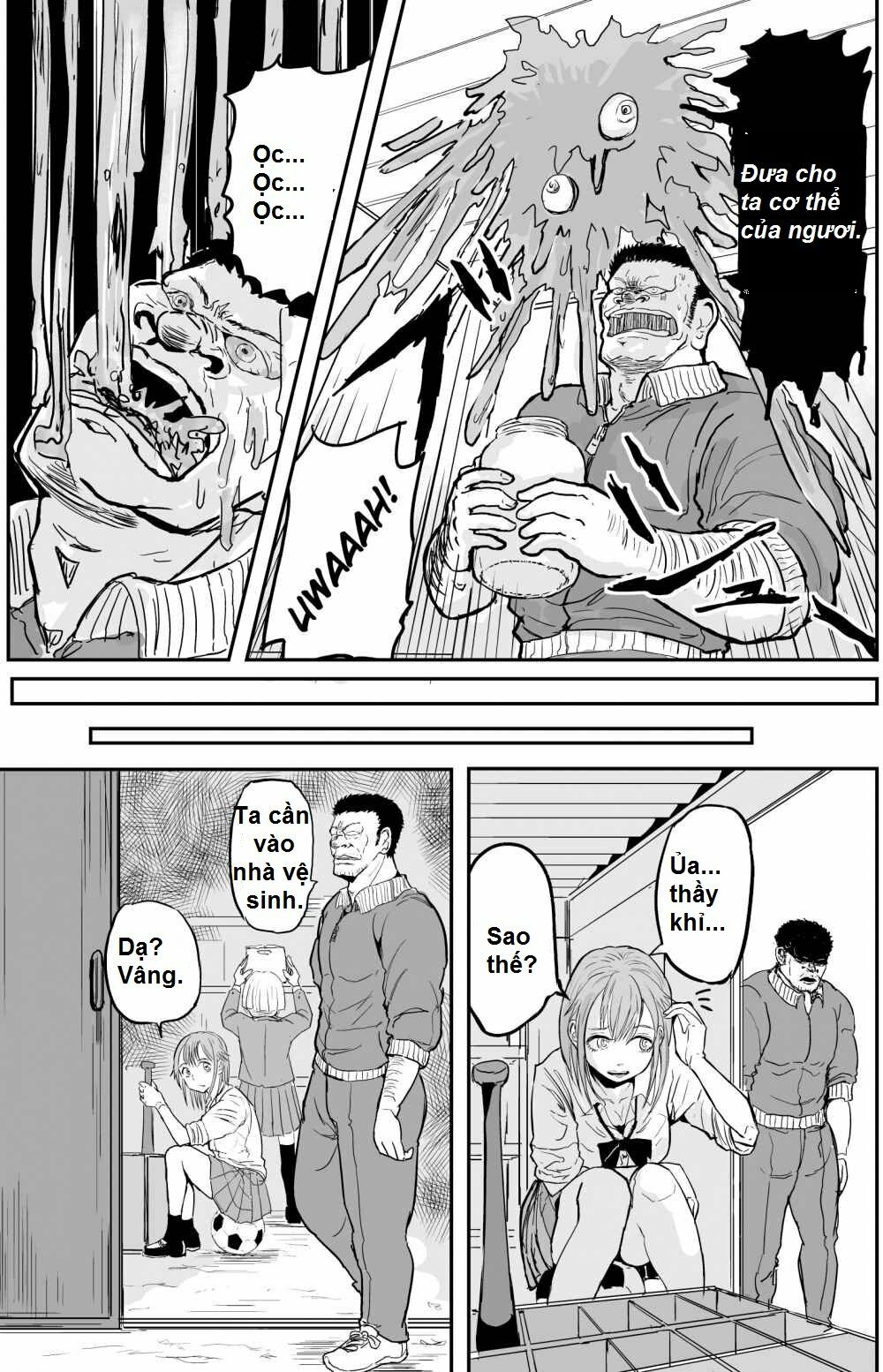 Manga Về Giáo Viên Thể Dục Lẽ Ra Phải Chết Đầu Phim Kinh Dị: Chapter 7