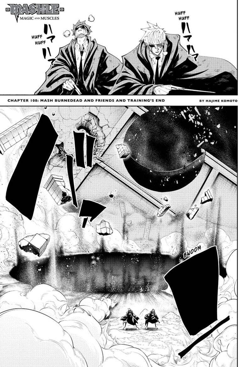 Mashle: Magic And Muscles: Chapter 108