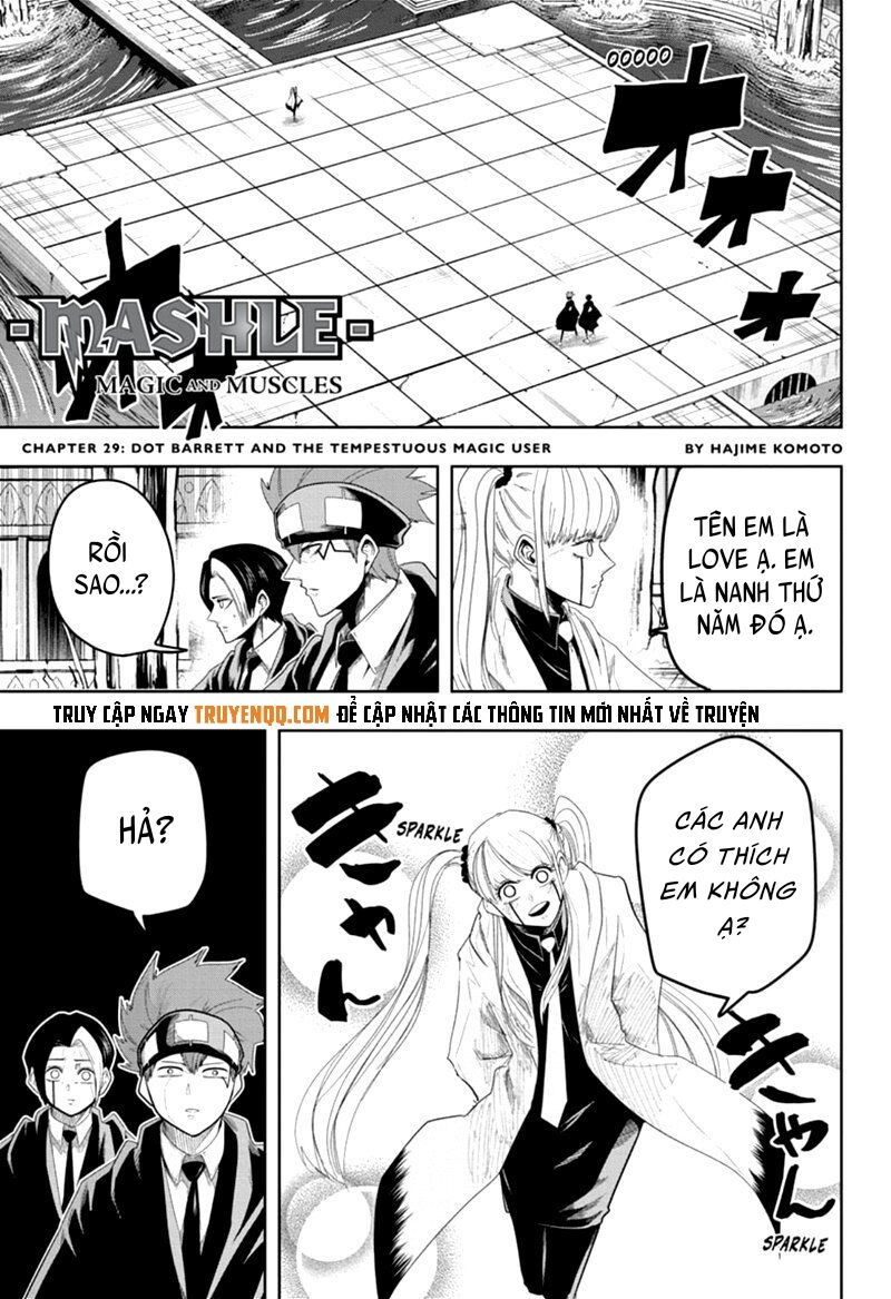 Mashle: Magic And Muscles: Chapter 29