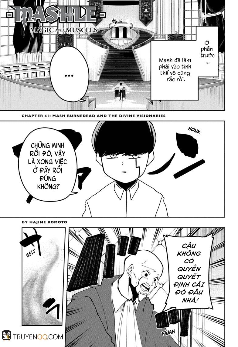 Mashle: Magic And Muscles: Chapter 41