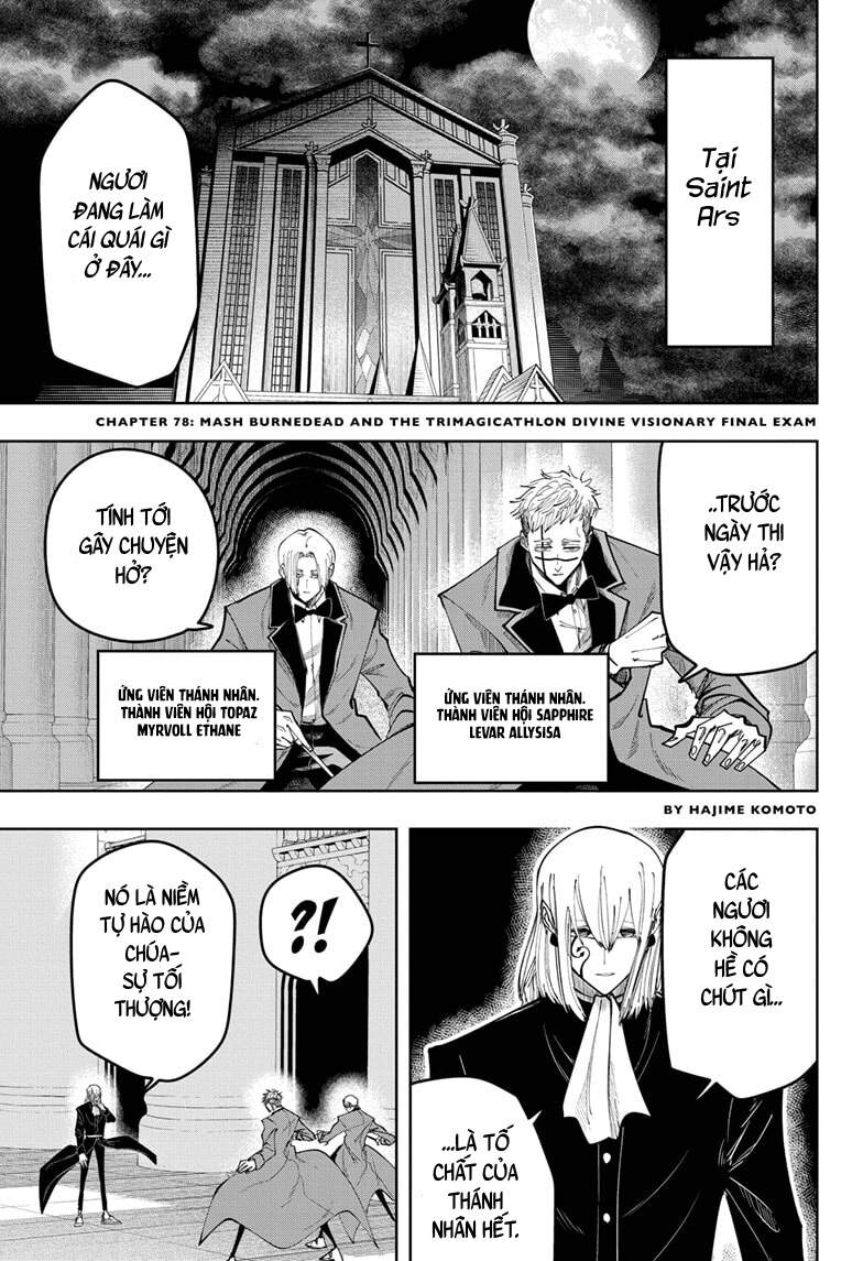 Mashle: Magic And Muscles: Chapter 78