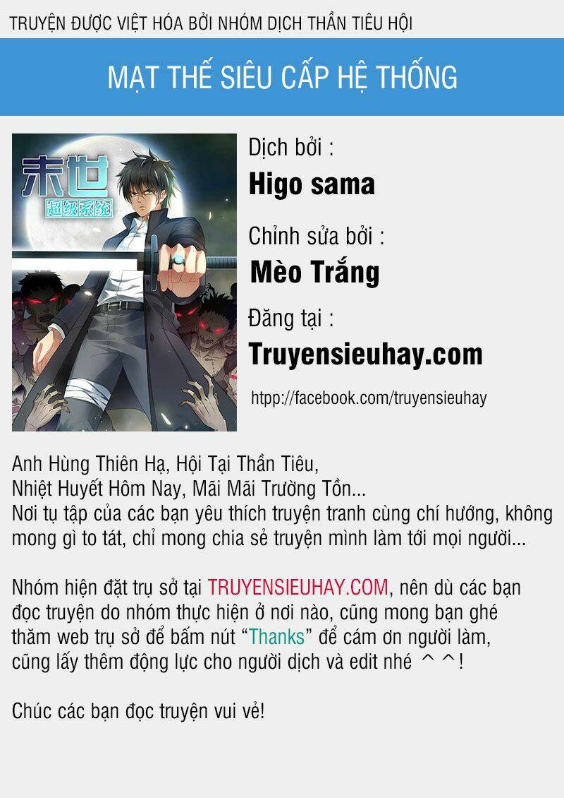 Mạt Thế Siêu Cấp Hệ Thống: Chapter 66