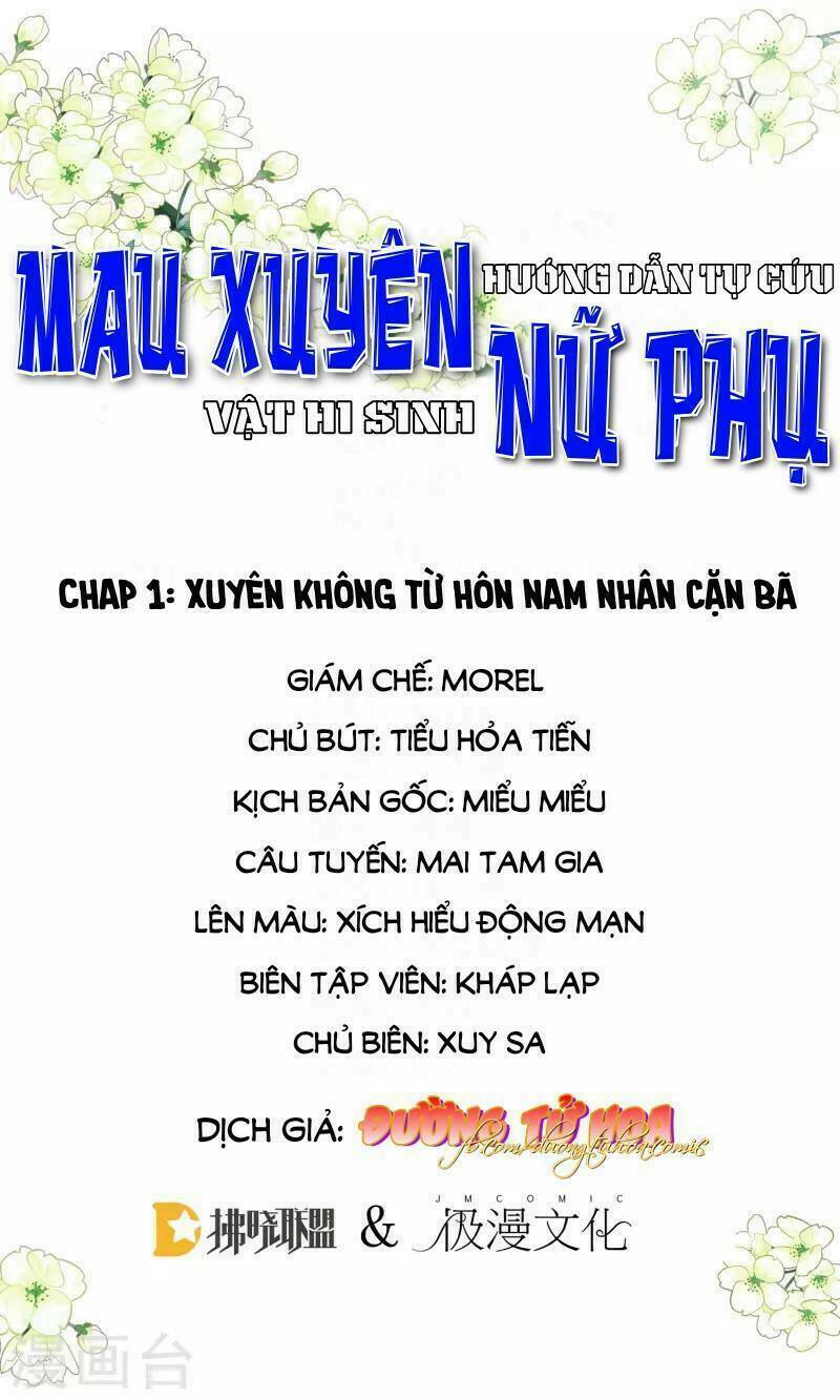 Mau Xuyên Hướng Dẫn Tự Cứu Vật Hi Sinh Nữ Phụ: Chapter 1