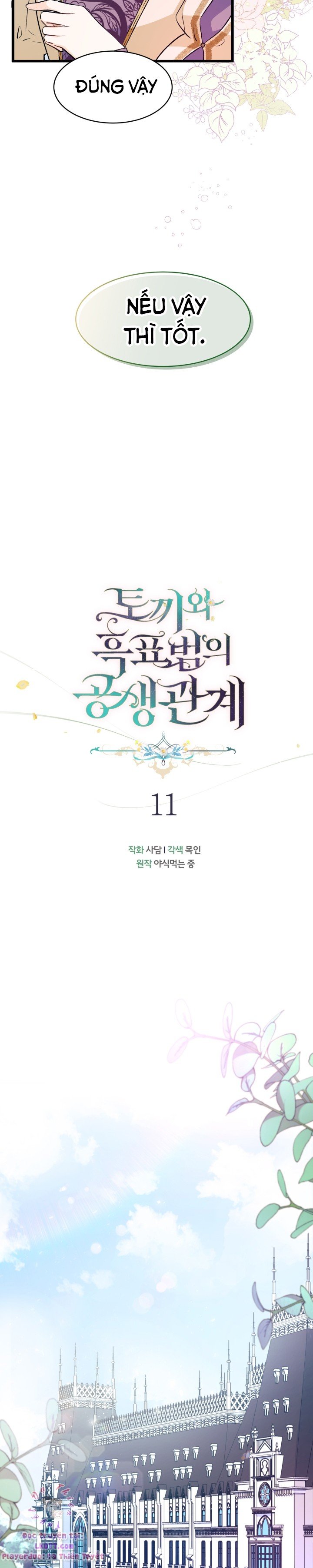 Mối Quan Hệ Cộng Sinh Giữa Báo Đen Và Thỏ Trắng: Chapter 11