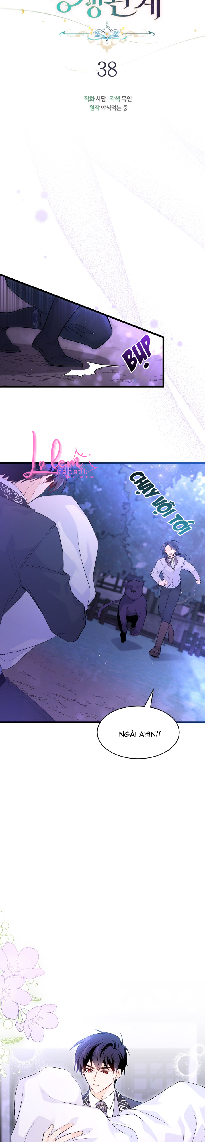 Mối Quan Hệ Cộng Sinh Giữa Báo Đen Và Thỏ Trắng: Chapter 38.1