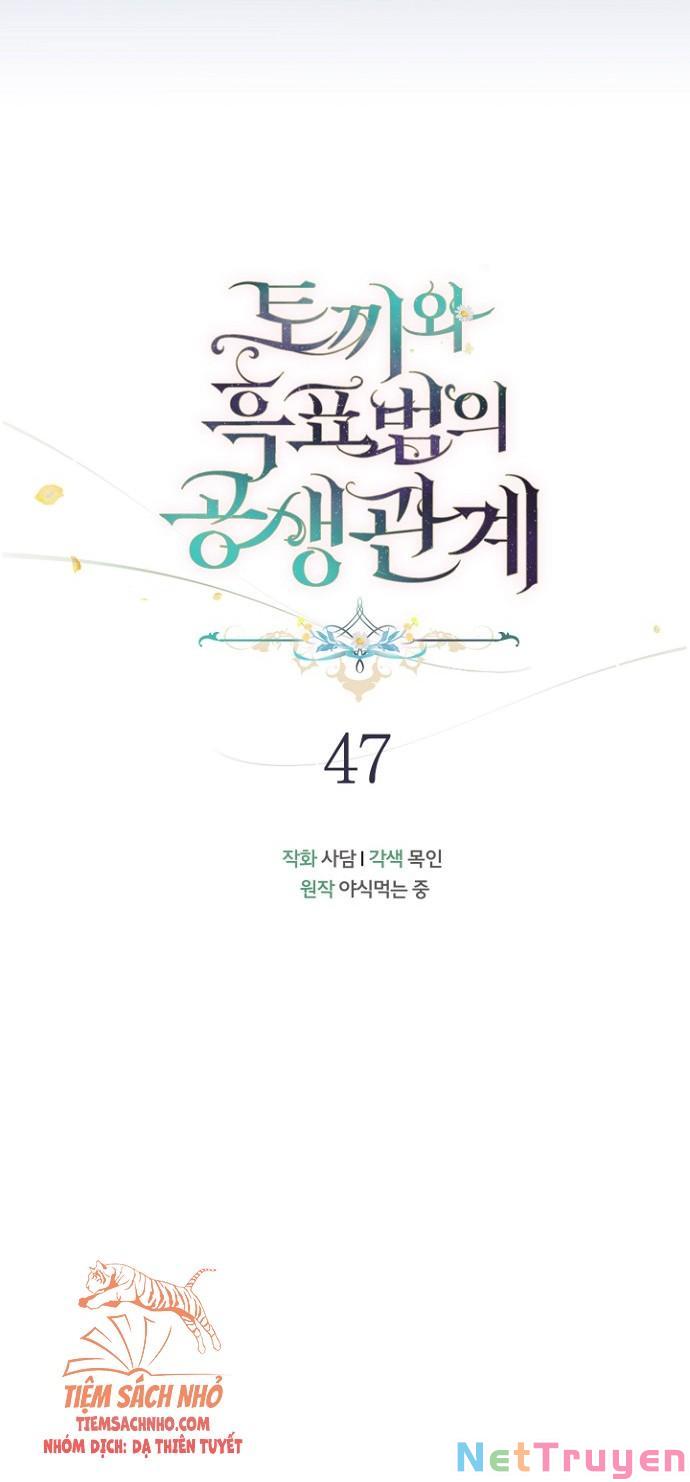 Mối Quan Hệ Cộng Sinh Giữa Báo Đen Và Thỏ Trắng: Chapter 47
