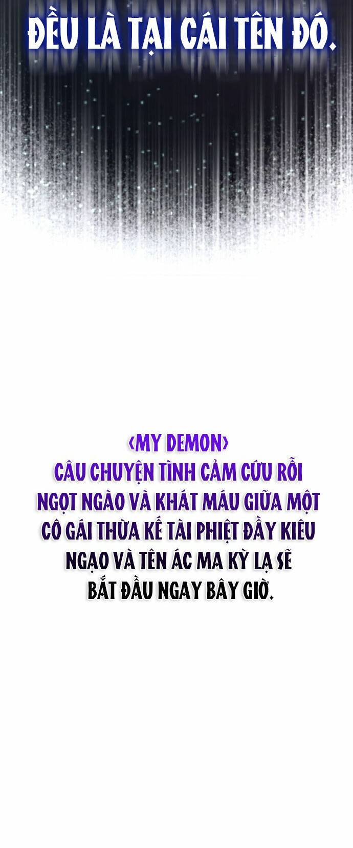 My Demon - Ác Quỷ Của Tôi: Chapter 0