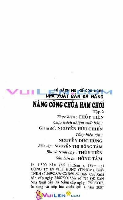 Nàng Công Chúa Ham Chơi: Chapter 2