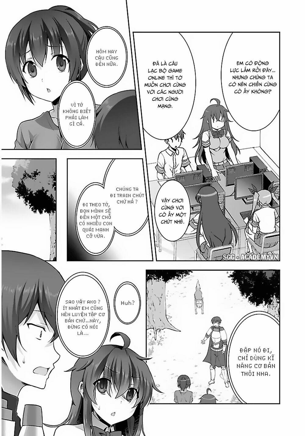Netgame no Yome wa Onna no Ko ja nai to Omotta?: Chapter 11