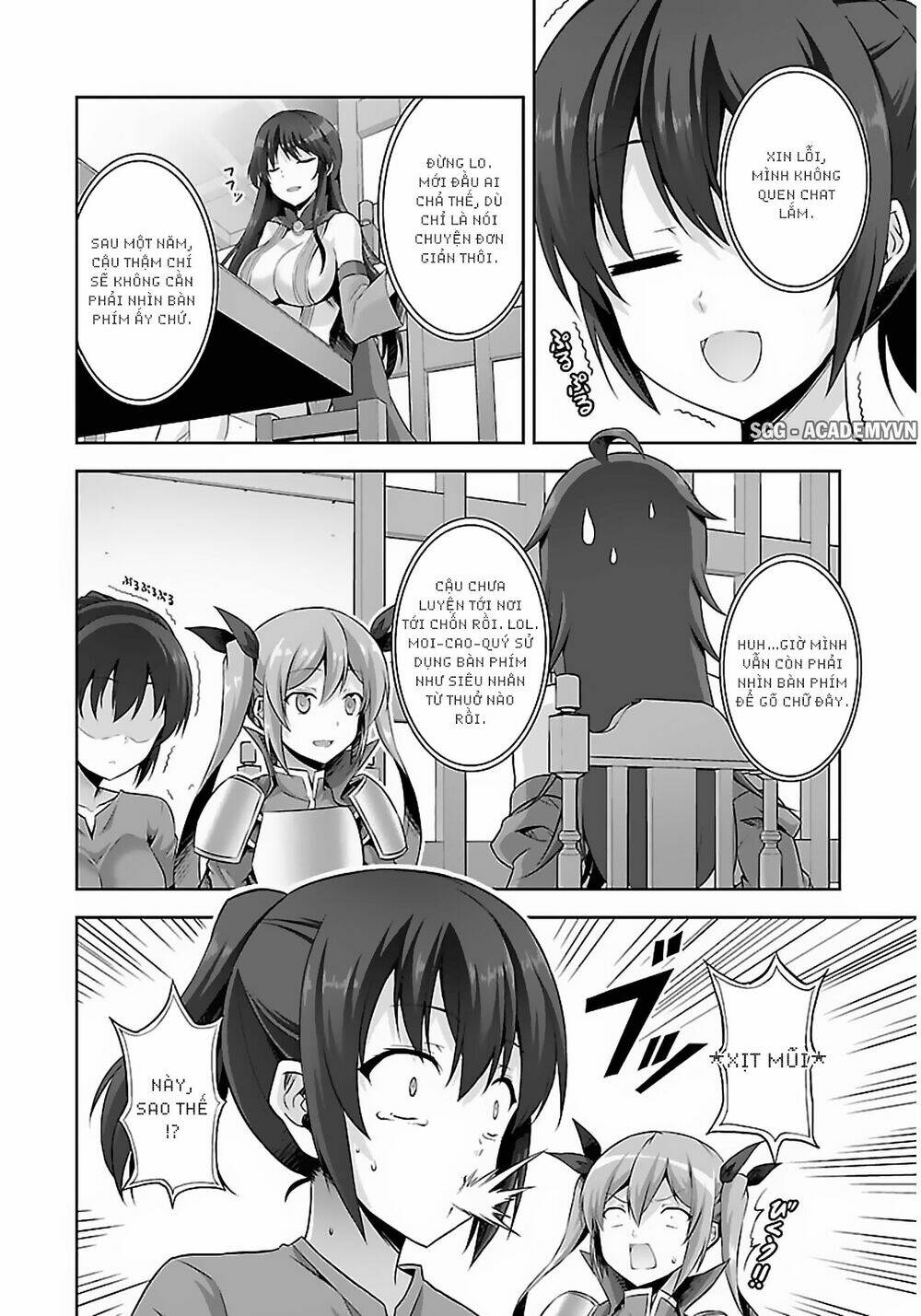 Netgame no Yome wa Onna no Ko ja nai to Omotta?: Chapter 11
