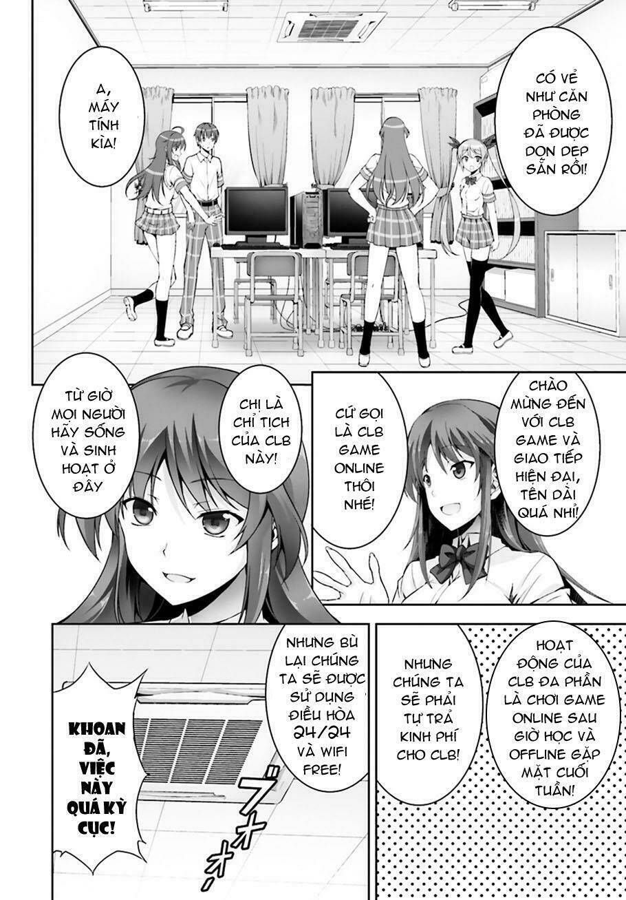Netgame no Yome wa Onna no Ko ja nai to Omotta?: Chapter 4