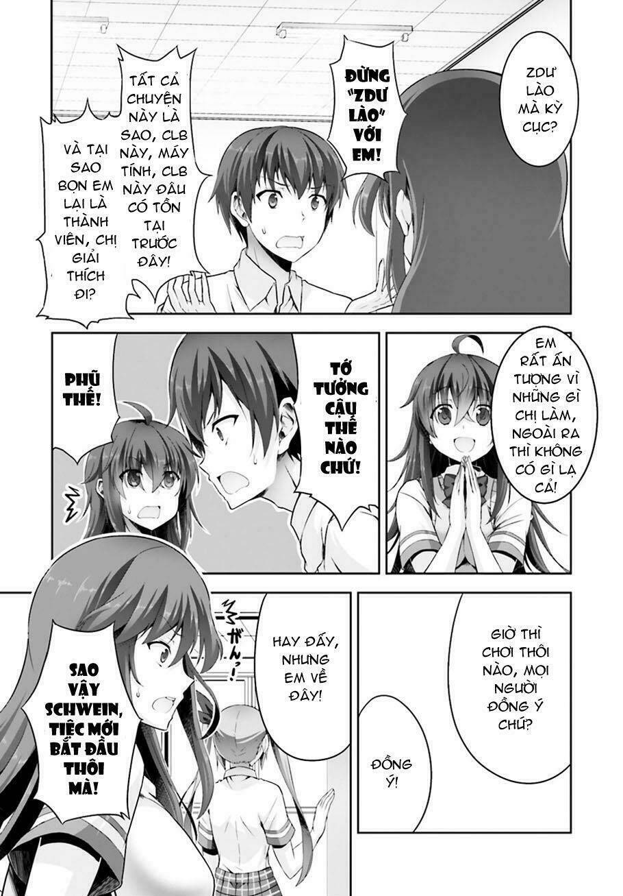 Netgame no Yome wa Onna no Ko ja nai to Omotta?: Chapter 4