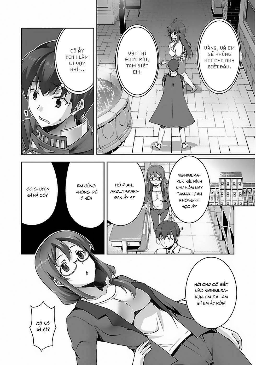 Netgame no Yome wa Onna no Ko ja nai to Omotta?: Chapter 6