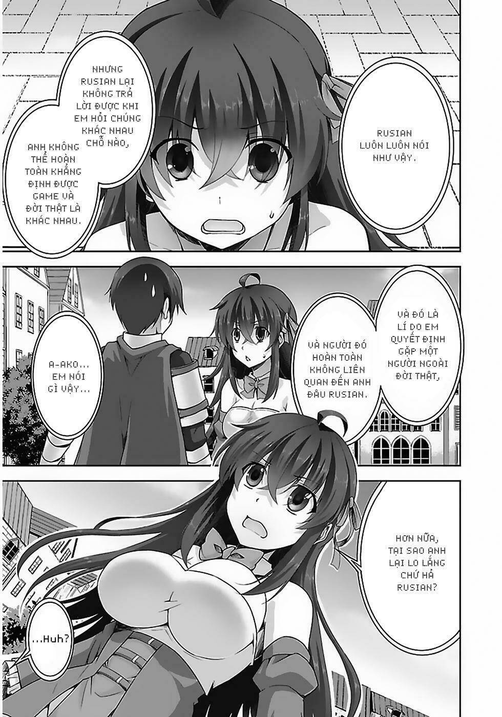 Netgame no Yome wa Onna no Ko ja nai to Omotta?: Chapter 6