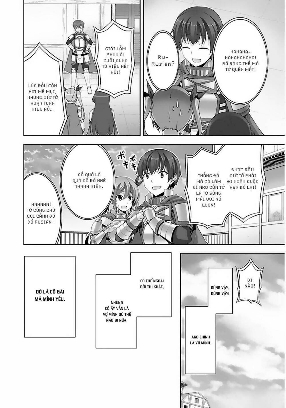Netgame no Yome wa Onna no Ko ja nai to Omotta?: Chapter 7