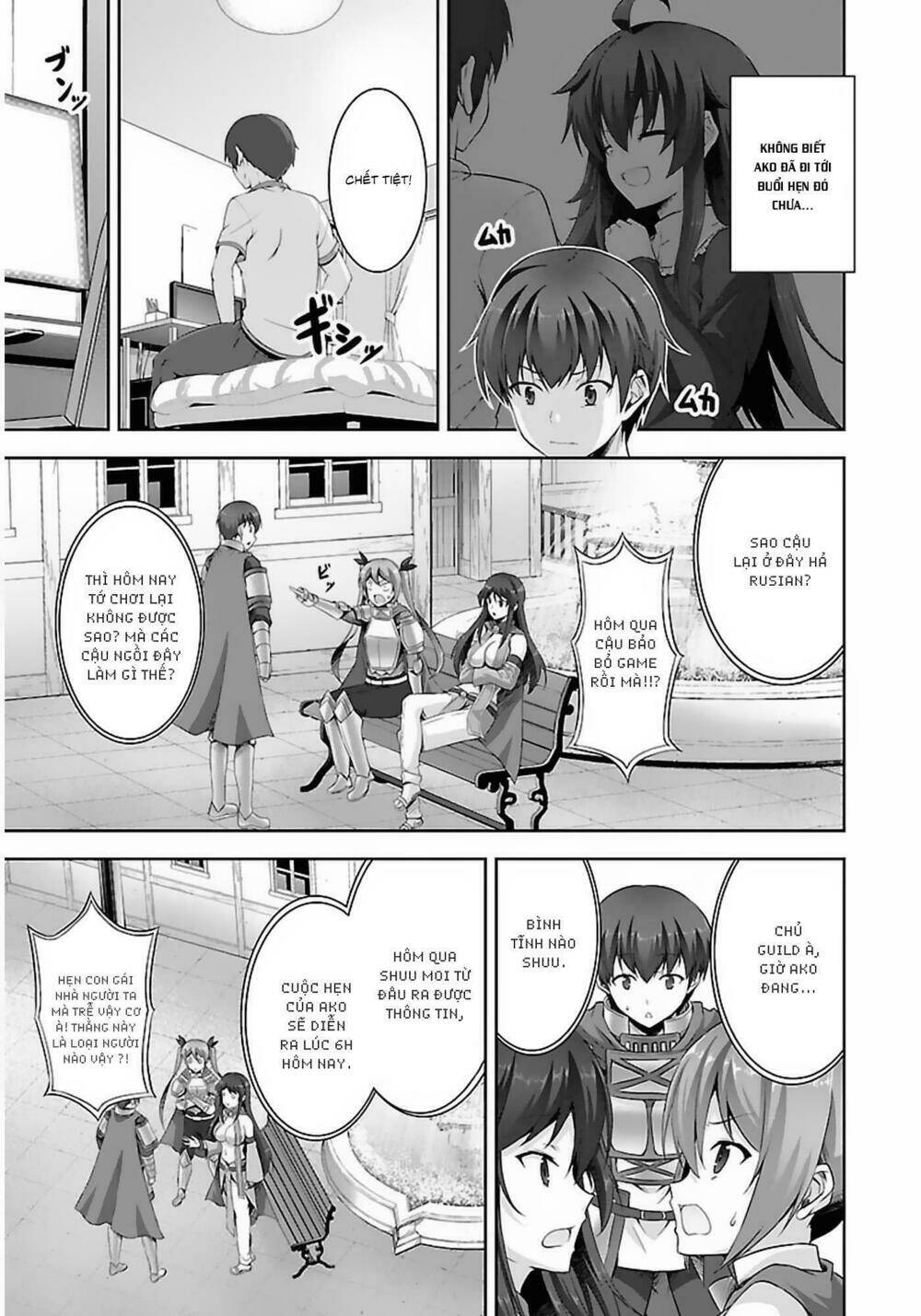 Netgame no Yome wa Onna no Ko ja nai to Omotta?: Chapter 7