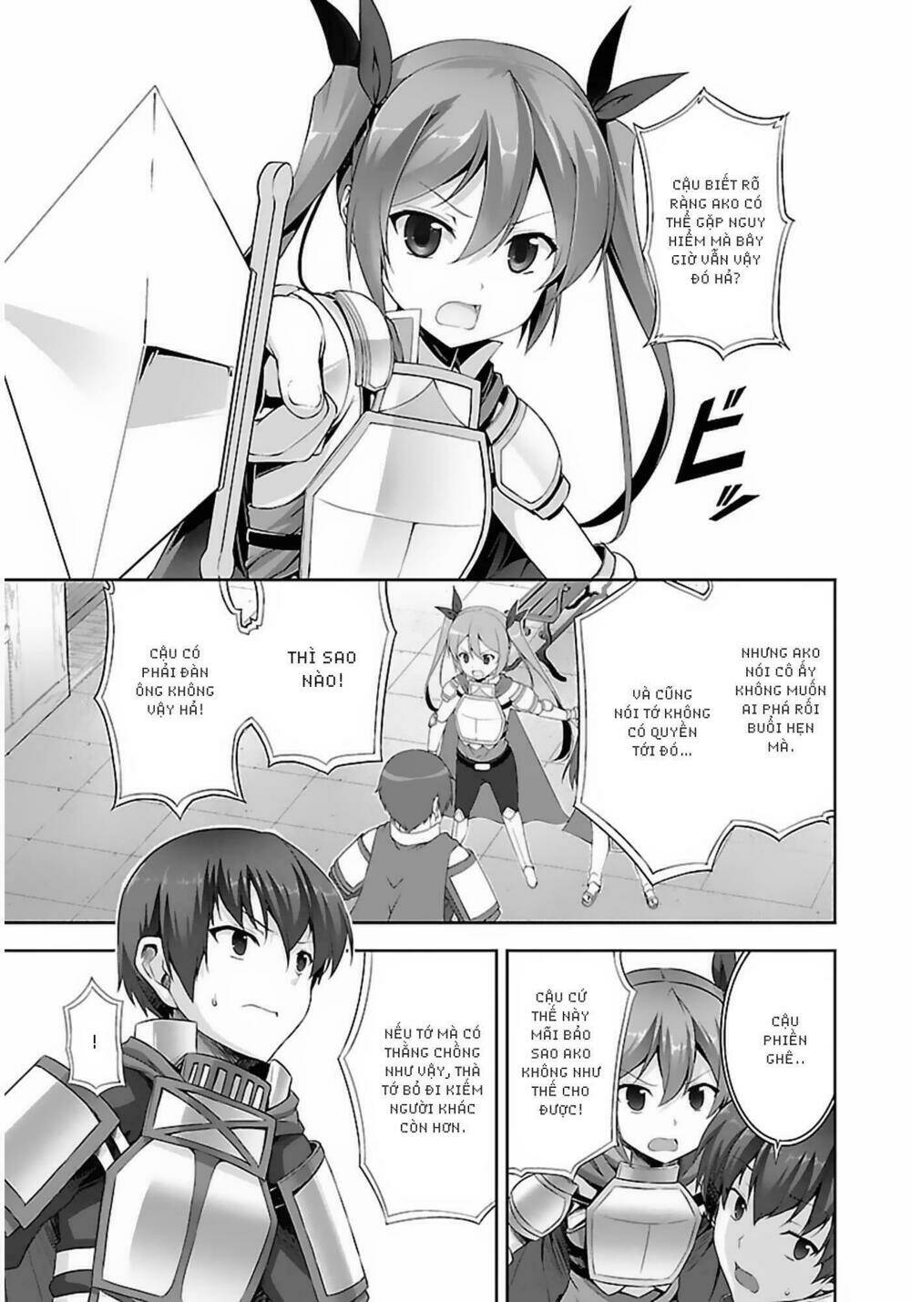 Netgame no Yome wa Onna no Ko ja nai to Omotta?: Chapter 7