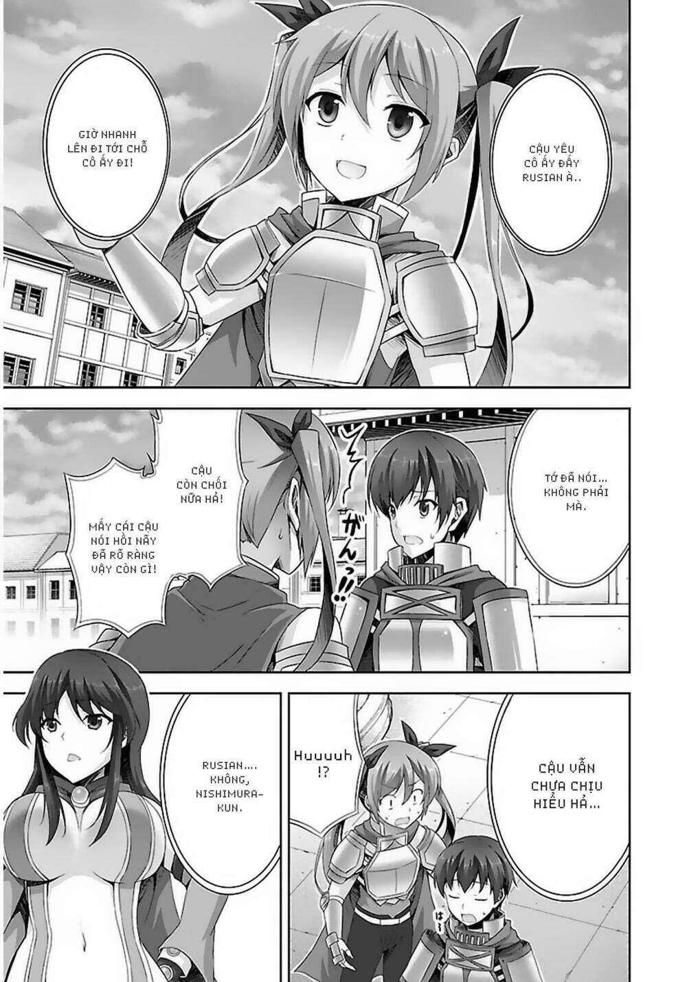 Netgame no Yome wa Onna no Ko ja nai to Omotta?: Chapter 7
