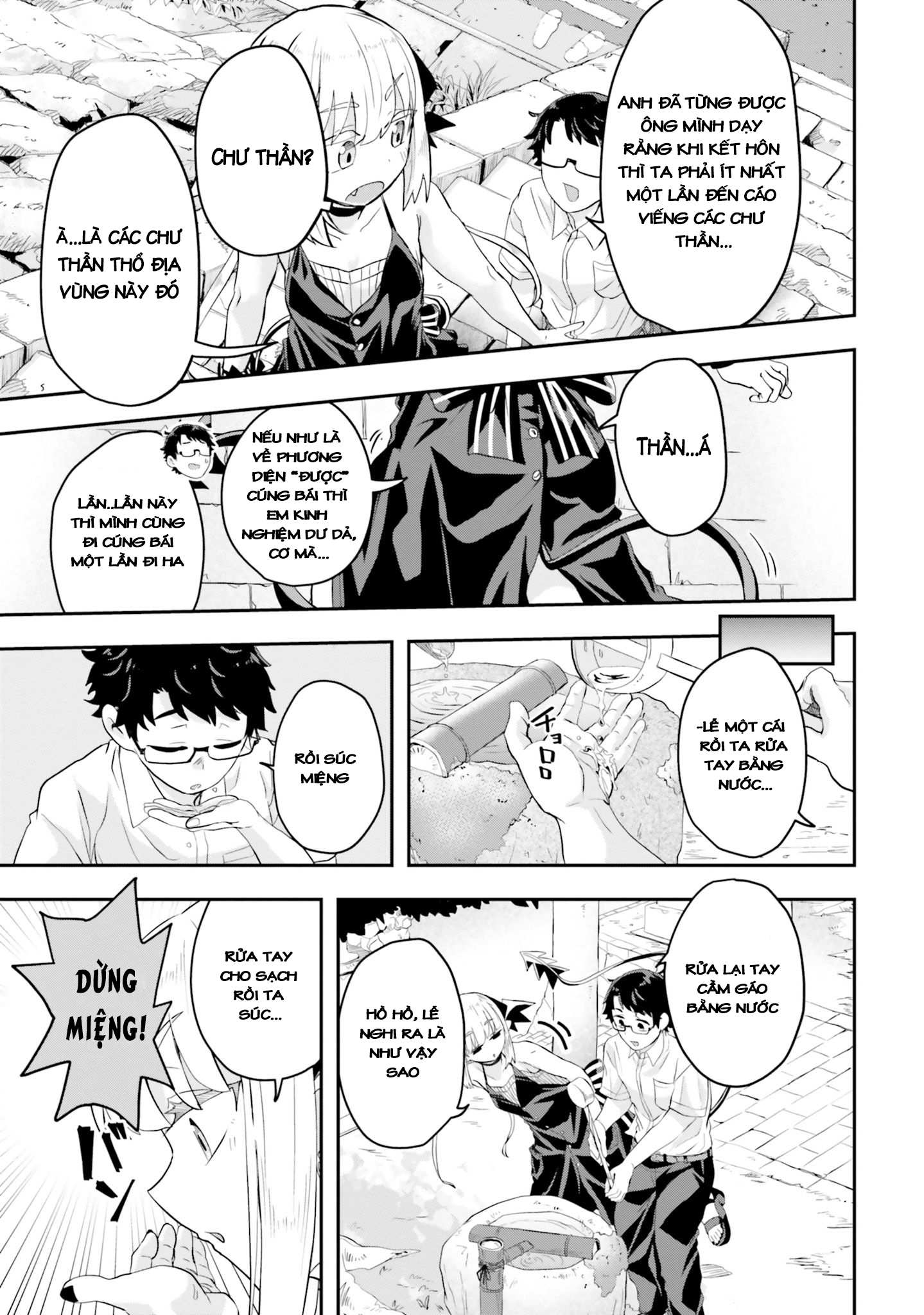 Nếu chúa quỷ kết hôn ở thôn quê [Chap mới 24/8]: Chapter 4