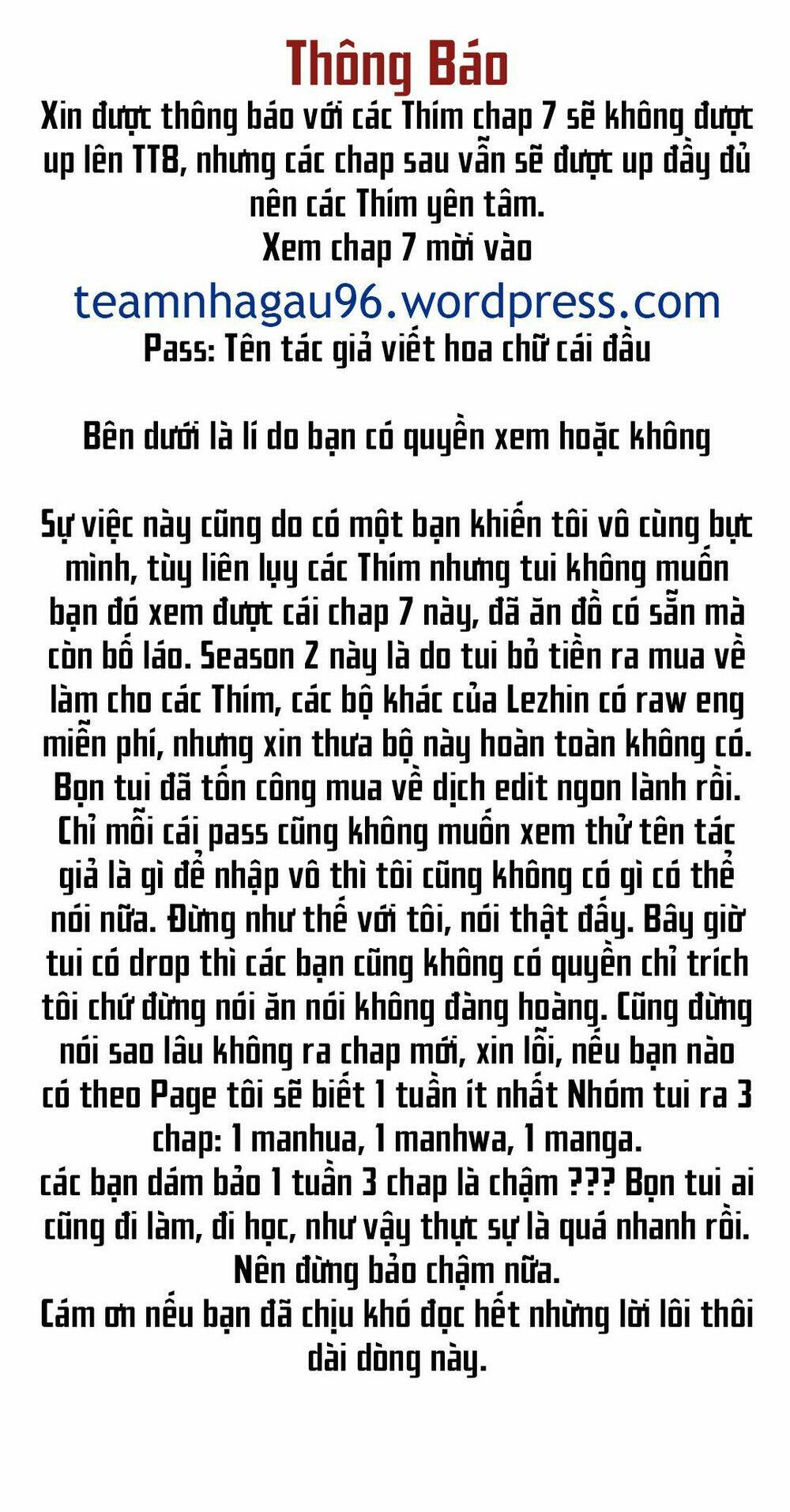 Nếu Thích Tôi Như Vậy (Ss2): Chapter 7