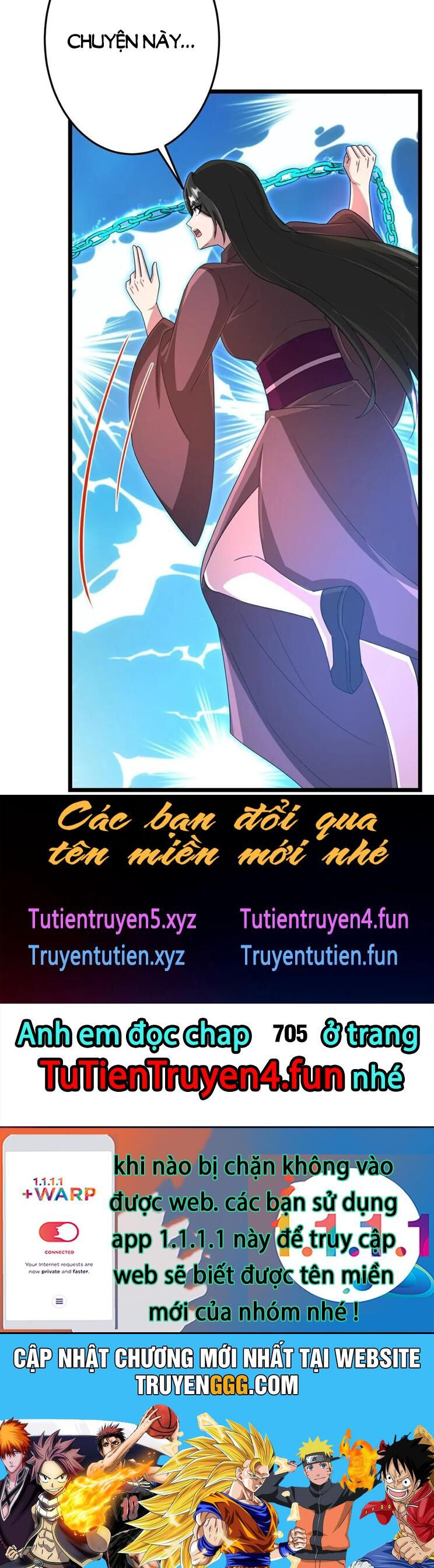 Nghịch Thiên Tà Thần: Chapter 705