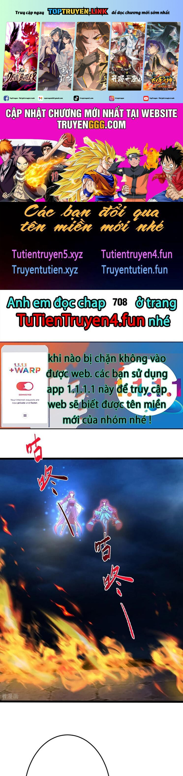 Nghịch Thiên Tà Thần: Chapter 707