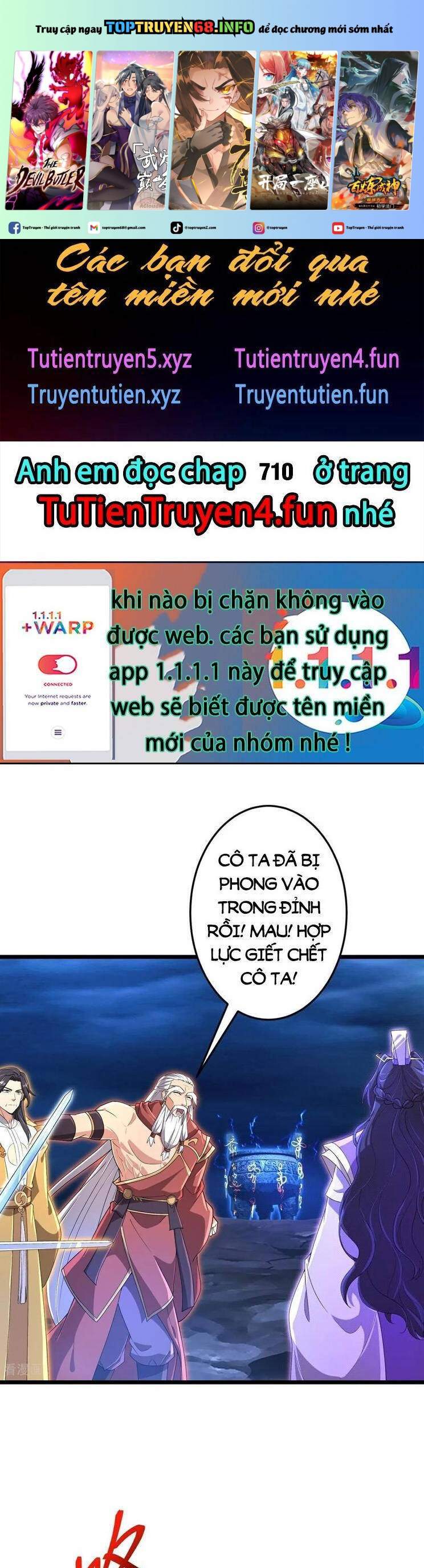 Nghịch Thiên Tà Thần: Chapter 709