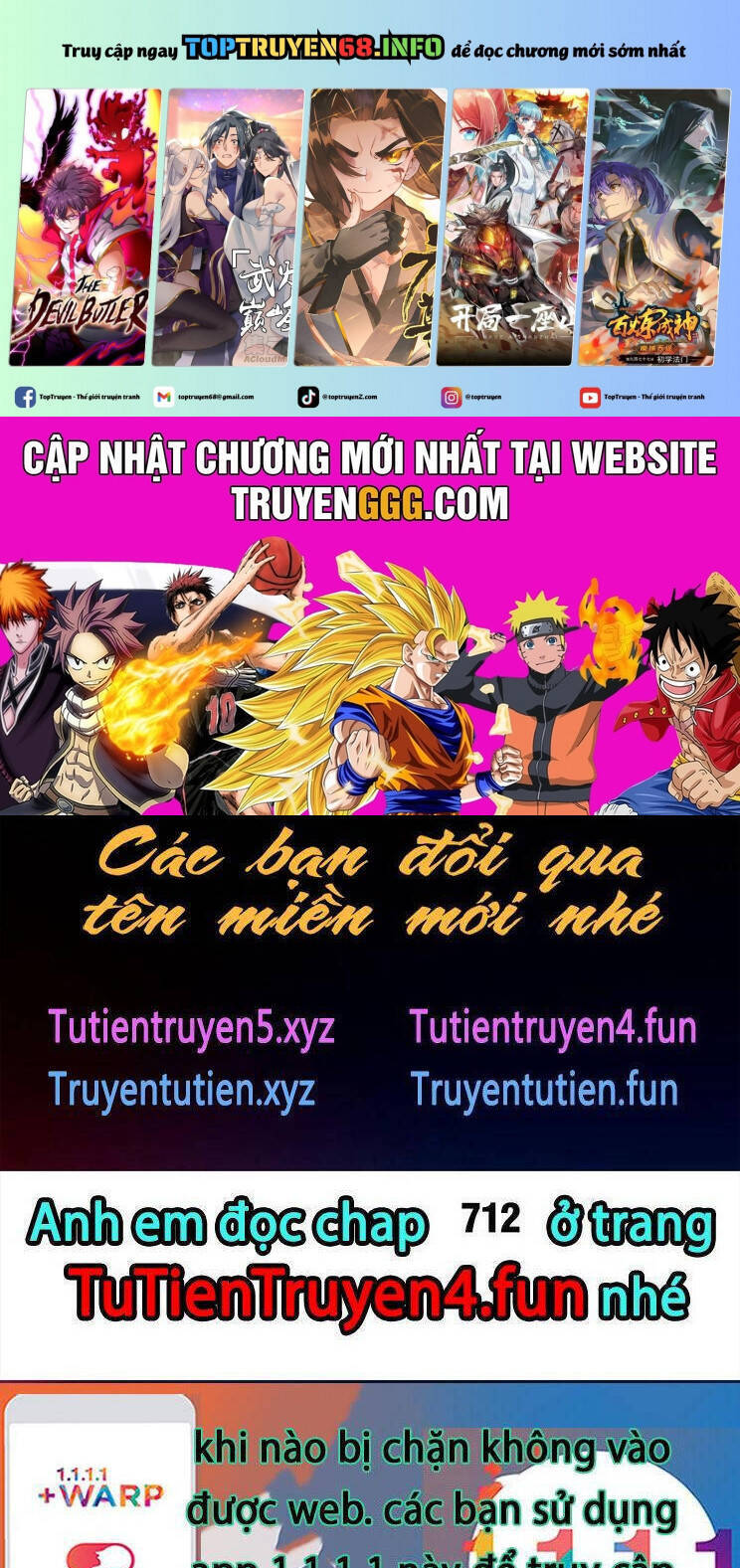 Nghịch Thiên Tà Thần: Chapter 711
