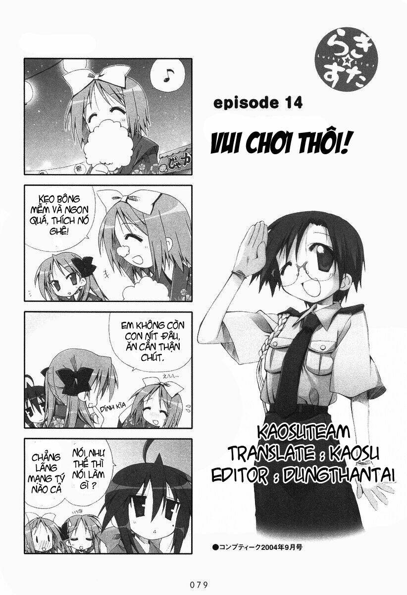 Ngôi sao rất may mắn: Chapter 14