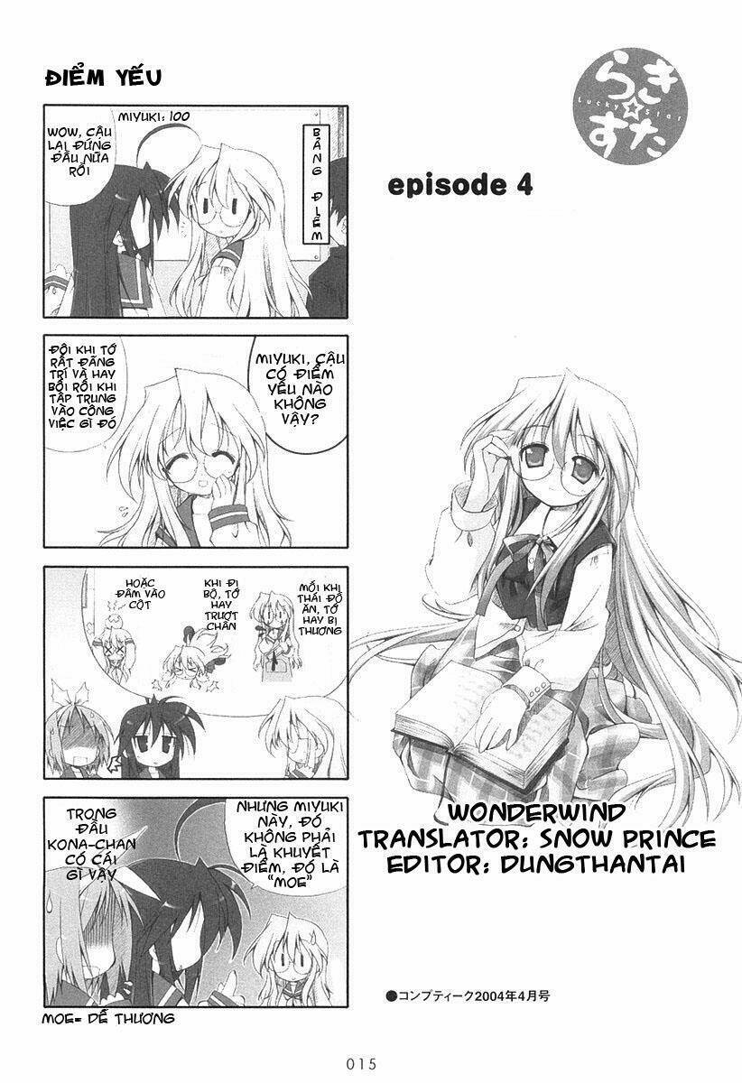 Ngôi sao rất may mắn: Chapter 4