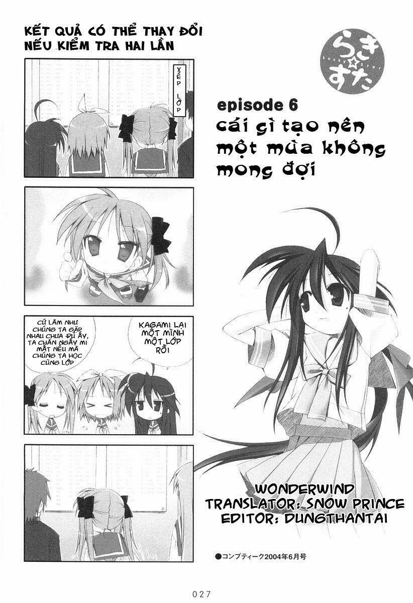 Ngôi sao rất may mắn: Chapter 6